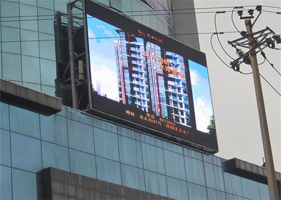 P6 Outdoor Waterproof Full Color LED Display Screen 6mm Pixel Pitch IP65