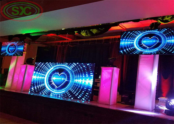 Rentable full-color indoor P3.91 LED screens for commercial activities