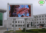 p8 SMD full color waterproof advertising led display 1/4 scanning with iron cabinet