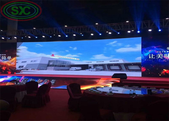 Immense LED screen die-casting aluminum 500*1000 cm indoor LED display LED billboard