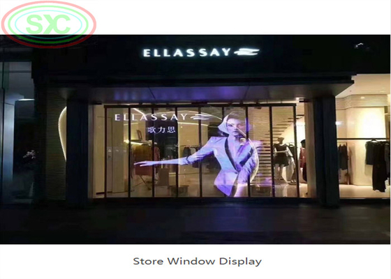 Waterproof visible indoor G3.91-7.82 transparent LED display LED wall LED billboard