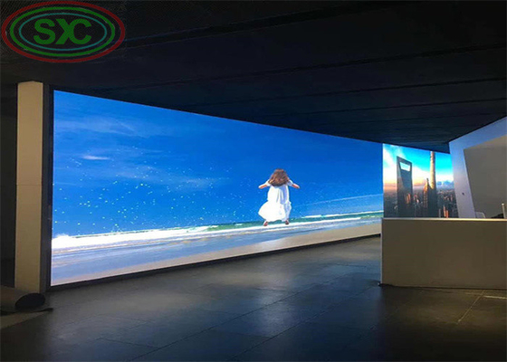 High contrast full-color indoor LED screen P4 LED wall fixed installation for interior shows
