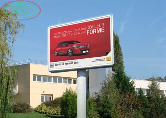 High brightness 6000 nits outdoor digital LED billboard LED display under the direct sunlight