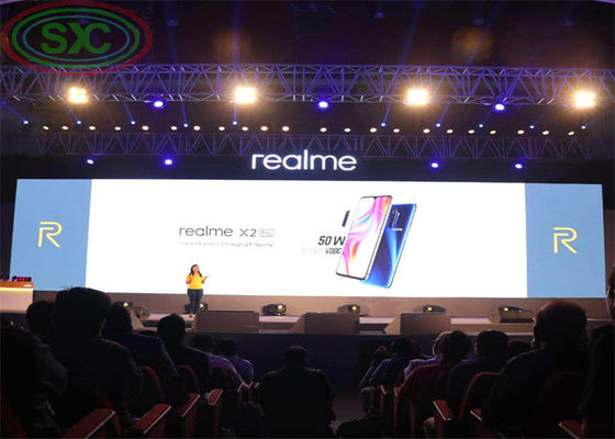 Stage LED Screens with IP43 Ingress Protection and Lightweight 6.5 Kilogram Cabinets Ideal for Easy Installation and Performance