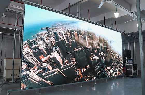 P3 Indoor LED Video Wall Full Color 1000cd/Sqm Full Color Display