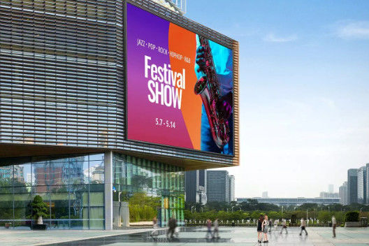 Outdoor P10 full color waterproof LED Billboard 10mm Pitch 5000cd/M2 high Brightness