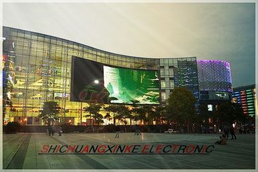 Outdoor P10 Led big Screen SMD Full Color IP65 1920Hz resolution indoor full color led display