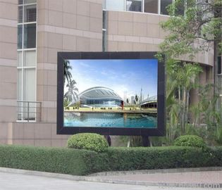 Outdoor Full Color P8 LED Display IP65 1024*1024mm cabinet 7000cd / sqm full color led display