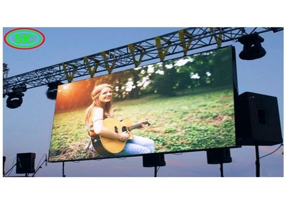 P6 Outdoor Waterproof Full Color LED Display Screen 6mm Pixel Pitch IP65
