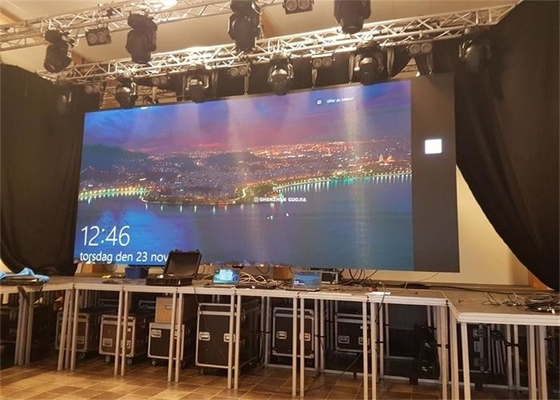 Die Casting Aluminum Cabinet Indoor Full Color LED Display P3.91 500x1000mm LED TV Screen