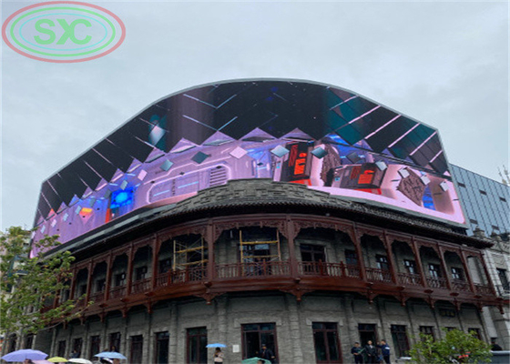 P2.5 p2.6 P3.91 Flexible Film Group 3D Advertising Screen LED Display Board Iron Cabinet/Steel Cabinet
