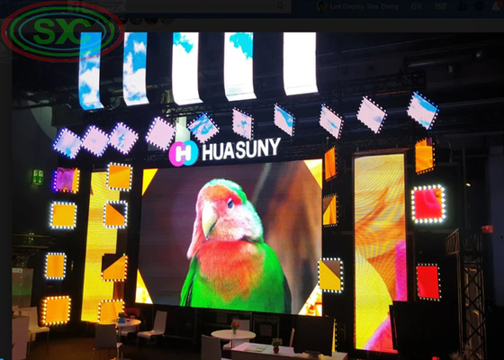Wide Viewing Angle and High Brightness Rental LED Display with Front/Rear IP65/IP54 Ingress Protection