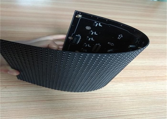 Soft Transparent Flexible LED Curtain Display , curtain led screen MBI IC