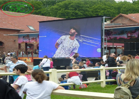 Stage background LED screen exterior LED display all equipment assemble easy