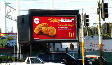 Outside P6mm Advertising LED Screens Video Display SMD Pixel Density 27778 led screen outdoor advertising