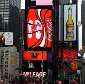 Outside P6mm Advertising LED Screens Video Display SMD Pixel Density 27778 led screen outdoor advertising