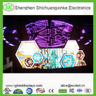 Slim High Resolution Stage LED Screens for Bar , Nightclub LED DJ Screen