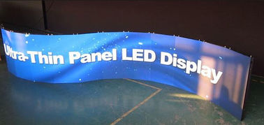 Indoor P4 RGB LED Display Pixel Density 62500 , SMD flexible led screen 3G WIFI indoor full color led display