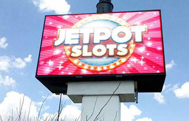 Outdoor COB P2.5 led screen IP65 led advertising , Nova Control System 7000Cd brightness