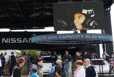 Outdoor stage P8 LED screen Cast aluminum cabinet Hanging LED Display IP65 led stage screen rental