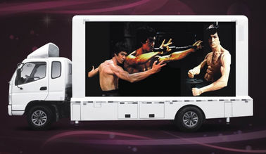 IP65 Outdoor Mobile P5 Truck Led screen brightness 6500Cd TB6 control Ntionstar diode