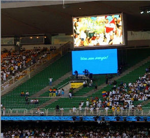 HD RGB Indoor Stadium Led Display SMD 3G Wifi Control , Brightness 800 stadium led display screen