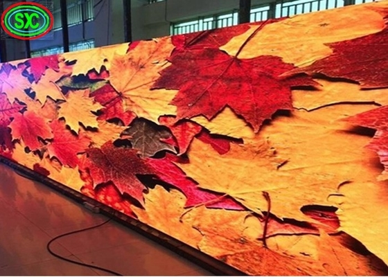 High Resolution Indoor LED Screen Die-Cast Aluminum Enclosure 2500nits With Slim Cabinet