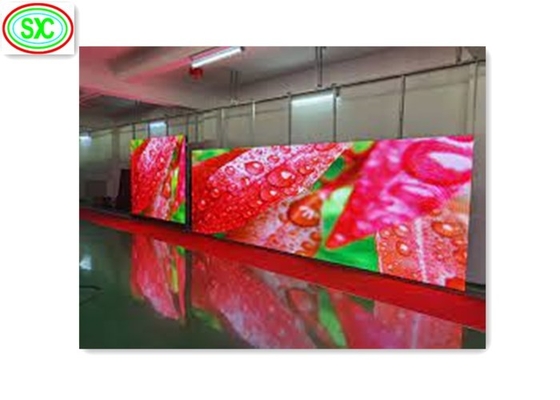 High Definition SMD LED Die-Cast Aluminum Screen 62500 Dots/Sqm , Indoor LED TV Wall Rental