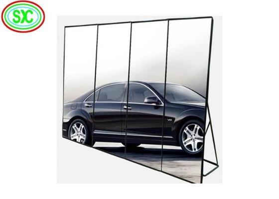 P2.5 Full Color Video Display Indoor Stand Poster LED Screen Mirror Portable Screen