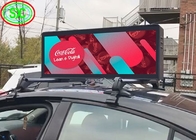 Wireless Car LED Sign Display Panel P4 MBI5020 Module Advertising Taxi Topper Screen