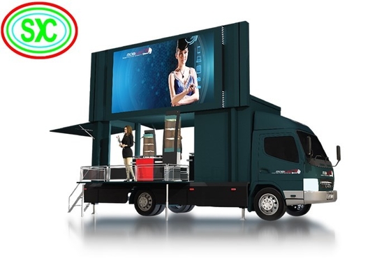 IP65 Video Digital Truck Mounted Led Display Full Color 10mm Pixel Pitch