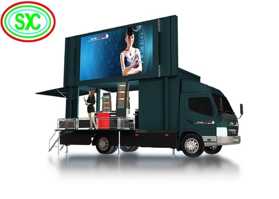 Outdoor Led Video Wall Billboard Fixed On Truck P6.67 with IP65 waterproof