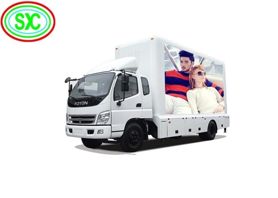 P6 Full Color Van Outdoor Mobile Truck Advertising Led Display Led Trailer Video Panel