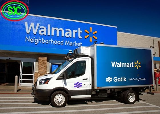 P4 Full Color High Brightness Car LED Screen