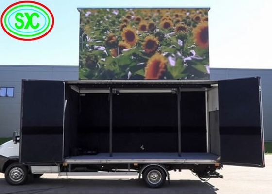 Outdoor Waterproof P10 Light Weight Trailer Mobile Truck High Definition LED Advertising Screen