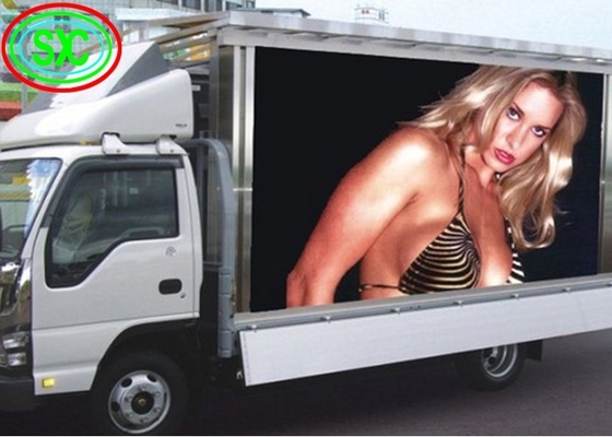 Mobile Advertising Vehicle Led Display Electronic Billboards Outdoor P3.91 3840hz