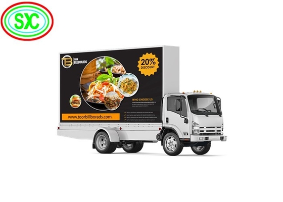 60Hz Frame Rate P3 Mobile Truck LED Screen for Mobile Product Launch Displays