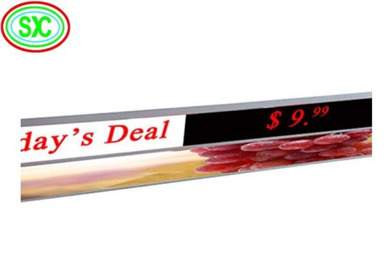 Full Color P1.875 COB Shelf LED Screen 900x60mm 800cd/Sqm For Retail