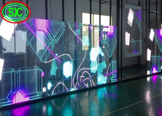 p8.93 Transparent Curtain LED Screen for Stage and Fashion Show , 100000h Life Span