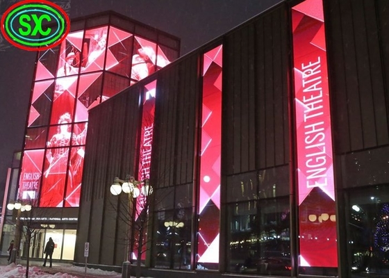 P3.91-P7.82 Transparent LED Screen 500x1000mm 6000cd/m2