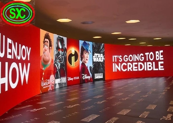Durable Flexible Flexible Film Set LED Screen Advertisement Video Wall SMD2525 1R1G1B Signage Panel