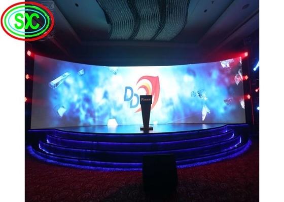 Advertising outdoor Curtain LED Display p2.5 , Curved LED Board with Nova system