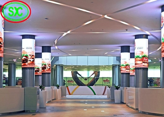 Durable Flexible Flexible Film Set LED Screen Advertisement Video Wall SMD2525 1R1G1B Signage Panel