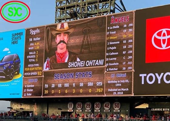 P5 Outdoor Full Color Stadium LED Display IP65 Waterproof 5000-7500cd/M2