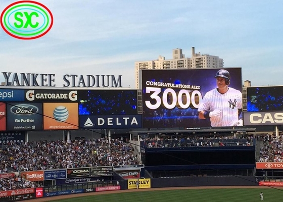 P10mm 1R1G1B Full Color Outdoor Scoreboard LED Screens display for advertising