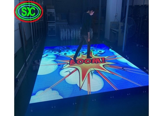 Radar System Digital Interactive High Fun LED Floor Screen P3.91 For Outdoor Rentals IP65