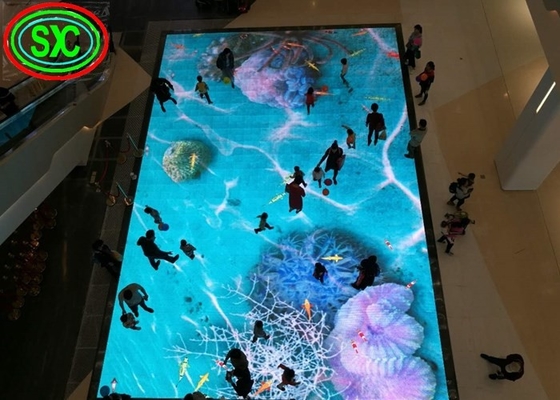 China SMD3535 Sound Active Dj Led Disco Dance Floor Warm White Beam Panels