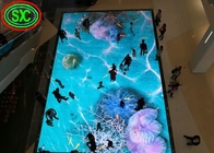 Waterproof Interactive LED Dance Floor Display P4.81 DC 15V Die Casting Aluminum