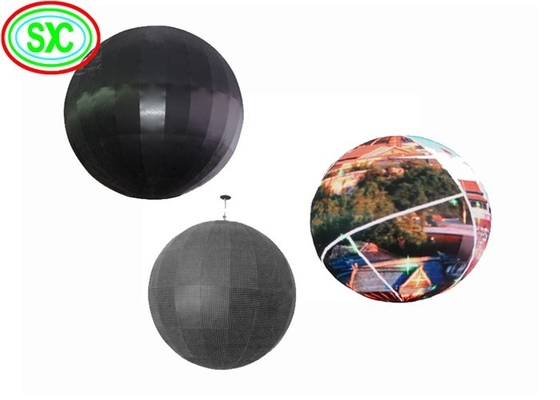 360° Degree Outdoor Full Color Column Sphere LED Display Screen Building Billboard