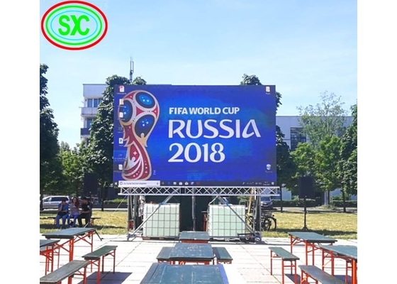 High Definition Stadium Hanging Led Display Billboard / Outdoor Smd Led Screen